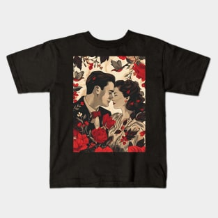 Discover True Romance: Art, Creativity and Connections for Valentine's Day and Lovers' Day Kids T-Shirt